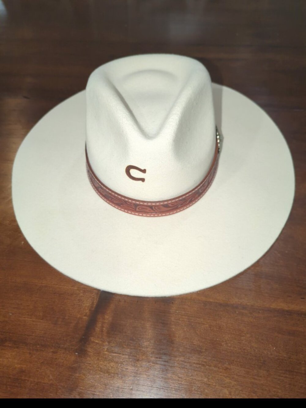 Charlie 1 horse hat White sands